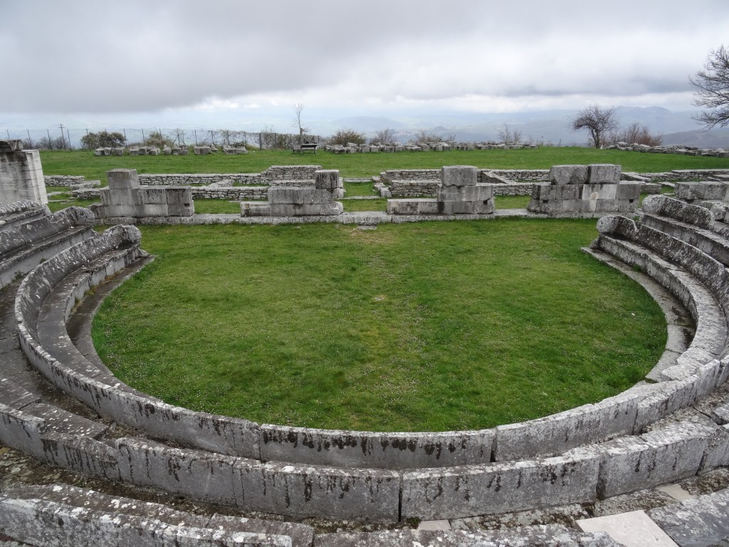 The theatre complex at Pietrabbondante